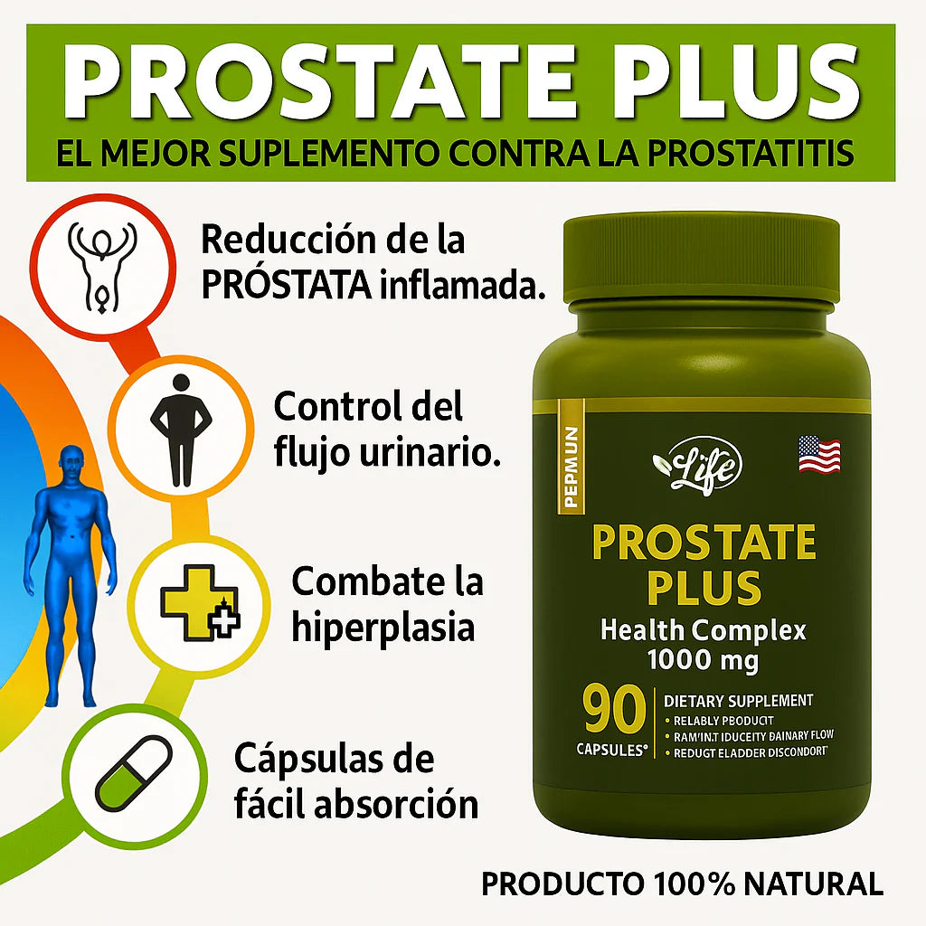Prostate Plus – 90 Cápsulas